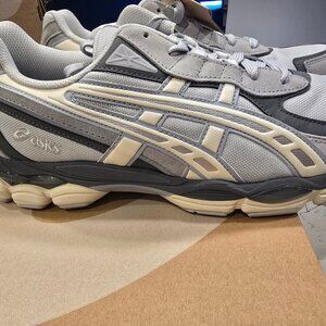 ASICS GEL-NYC 2055 1203A755 020 Glacier Grey Cream Sports Style Shoes Mens Sz 10